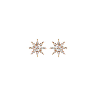 VENUS STAR 18K GOLD DIAMOND EARRING