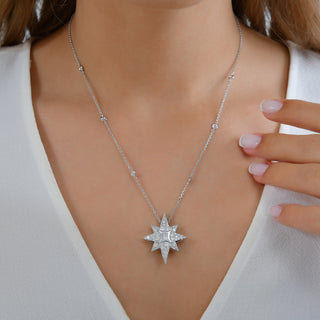 NORTH STAR GOLD DIAMOND NECKLACE