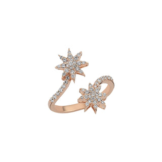 VENUS STAR GOLD DIAMOND RING