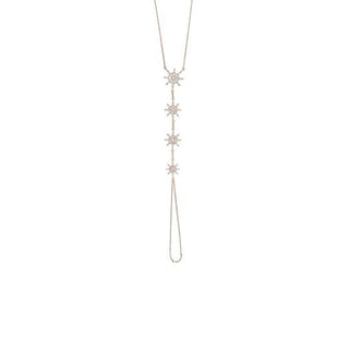 VENUS STAR GOLD DIAMOND HAND CHAIN