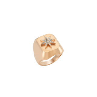 VENUS STAR GOLD DIAMOND RING