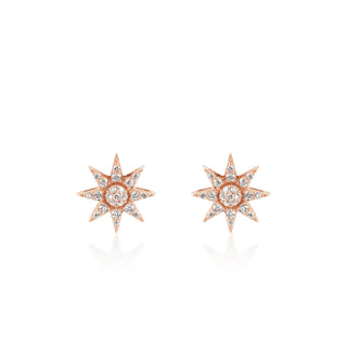 VENUS STAR 18K GOLD DIAMOND EARRING