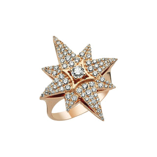 NORTH STAR 18K GOLD DIAMOND RING