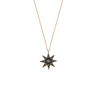 VENUS STAR GOLD DIAMOND NECKLACE