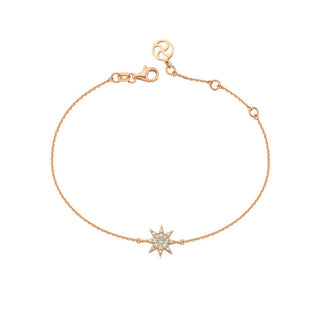 VENUS STAR GOLD DIAMOND BRACELET