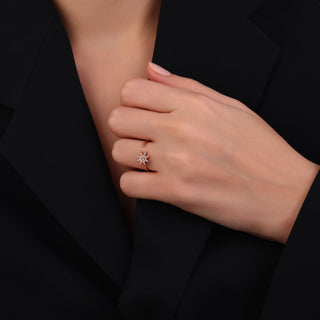 VENUS STAR GOLD DIAMOND RING
