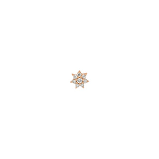 VENUS STAR DIAMOND SINGLE EARRING