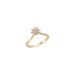 VENUS STAR GOLD DIAMOND RING