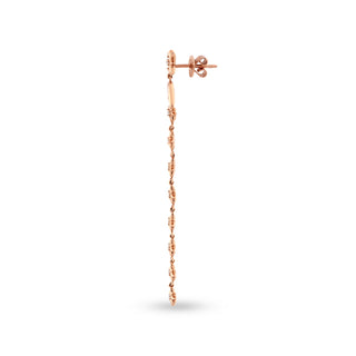 VENUS STAR GOLD DIAMOND SINGLE EARRING