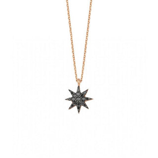 VENUS STAR GOLD DIAMOND NECKLACE