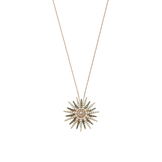 JARDIN STAR GOLD DIAMOND NECKLACE Bee Goddess