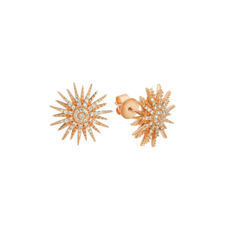 JARDIN STAR GOLD DIAMOND EARRING