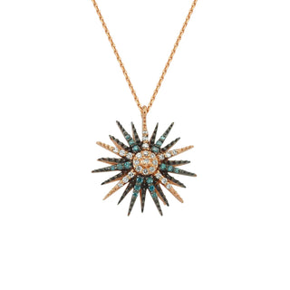 JARDIN STAR GOLD DIAMOND NECKLACE