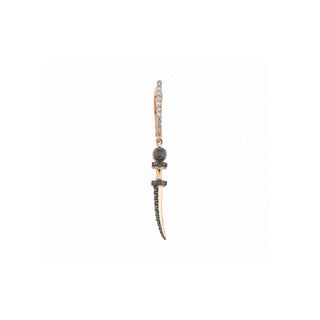 SWORD GOLD DIAMOND SINGLE EARRING