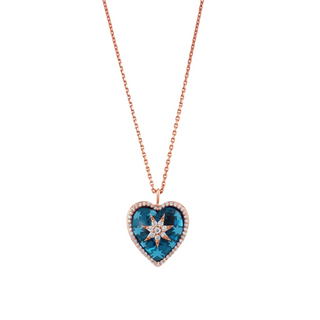 VENUS STAR GOLD DIAMOND NECKLACE