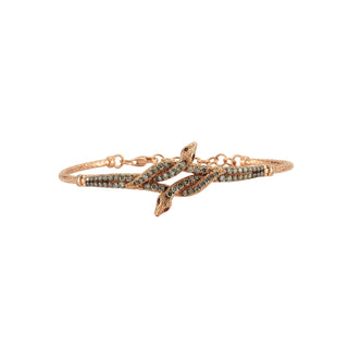 KUNDALINI 18K GOLD DIAMOND BRACELET