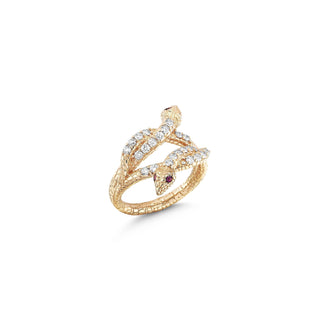 KUNDALINI 18K GOLD DIAMOND RING