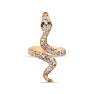 KUNDALINI 18K GOLD DIAMOND RING