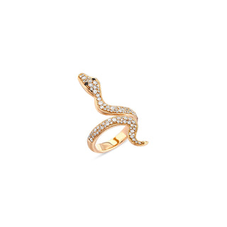 KUNDALINI 18K GOLD DIAMOND RING