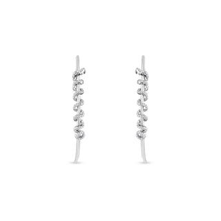 KUNDALINI GODDESS GOLD DIAMOND EARRINGS