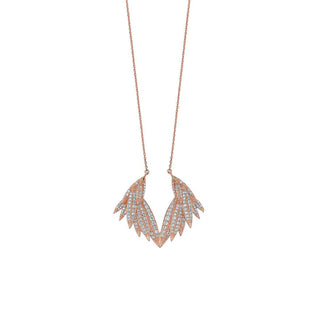 WINGS GOLD DIAMOND NECKLACE