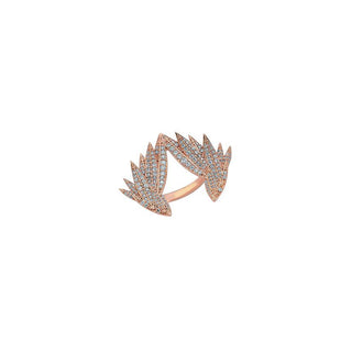 WINGS GOLD DIAMOND RING