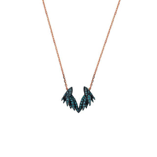 WINGS GOLD DIAMOND NECKLACE