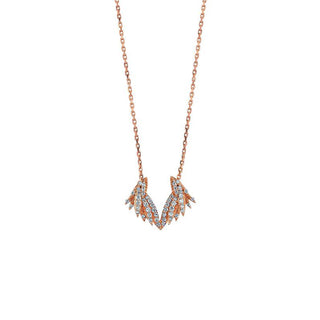 WINGS GOLD DIAMOND NECKLACE