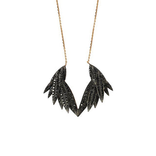 WINGS GOLD DIAMOND NECKLACE