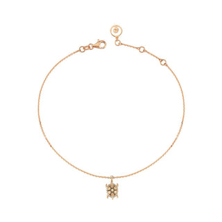 TURTLE GOLD DIAMOND ANKLET