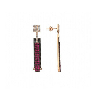 MONDRIAN GOLD DIAMOND EARRING