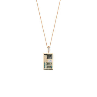 MONDRIAN GOLD DIAMOND NECKLACE