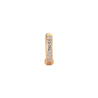 MONDRIAN  HOOP GOLD DIAMOND XSMALL PIERCING