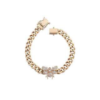 QUEEN BEE ARTEMIS GOLD DIAMOND BRACELET