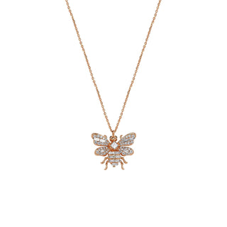 QUEEN BEE ARTEMIS GOLD DIAMOND NECKLACE