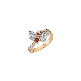 BEE GOLD DIAMOND RING