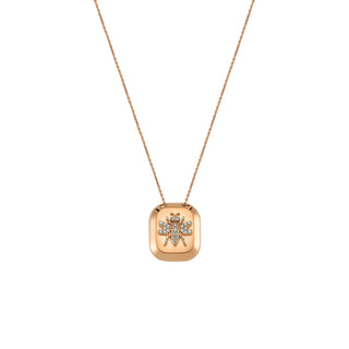 BEE GOLD DIAMOND NECKLACE