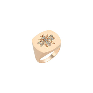 BEE GOLD DIAMOND RING