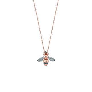 BEE GOLD DIAMOND NECKLACE