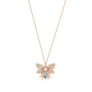 QUEEN BEE ARTEMIS GOLD DIAMOND NECKLACE