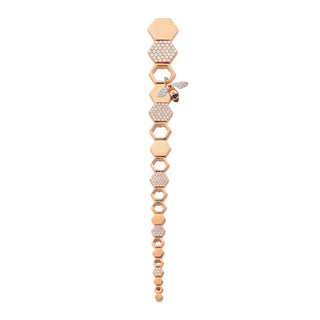 CYBELE HONEYCOMB DIAMOND SINGLE EARRING