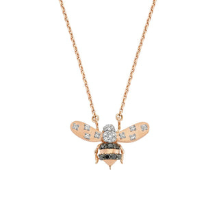 QUEEN BEE MELLONA DIAMOND NECKLACE Bee Goddess