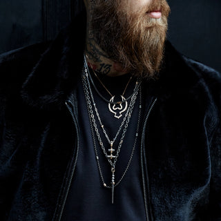 SOUL MATE GOLD BLACK DIAMOND PENDANT