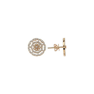 ROSA MUNDI GOLD DIAMOND EARRING Bee Goddess