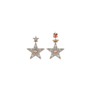 SIRIUS STAR DIAMOND EARRING Bee Goddess