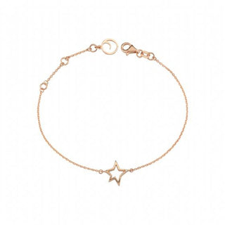 SIRIUS STAR GOLD DIAMOND BRACELET Bee Goddess