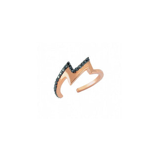 LIGHTNING GOLD DIAMOND RING