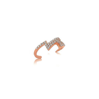 LIGHTNING GOLD DIAMOND RING