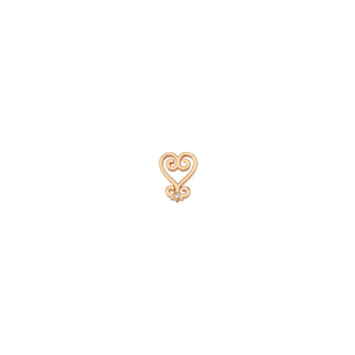 SANKOFA GOLD DIAMOND SINGLE EARRING