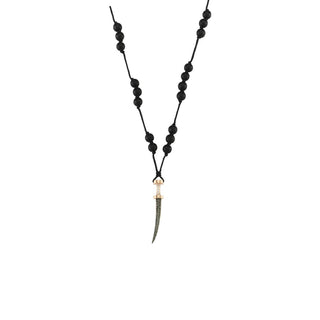 SWORD DIAMOND NECKLACE Bee Goddess